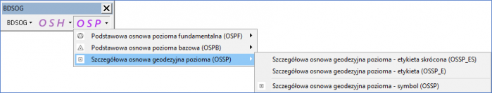 EWMAPA 15 - upgrade 15.05: nowe menu aktywności dedykowane dla bazy BDSOG