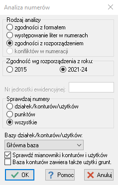 EWMAPA 15 - analiza numerów